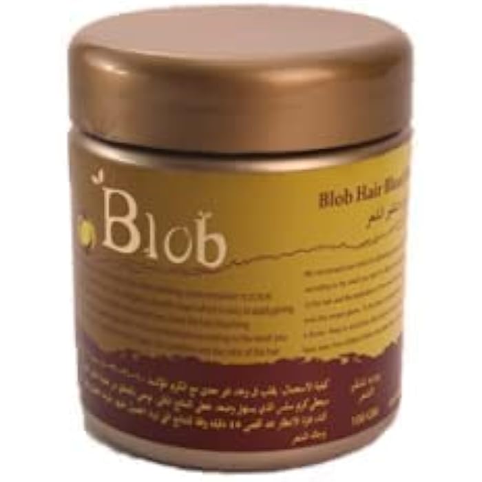 Blob Hair Blonde Powder Blue Jar, 200g - Image 3